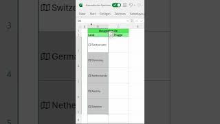 Flaggen aller Länder in Excel hinzufügen einfach erklärt excel office365 [upl. by Paik]