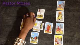 How to read tarot cards using the Celtic Cross Pointing out detail answers from client question [upl. by Eaned]