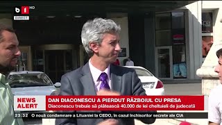 DAN DIACONESCU A PIERDUT RĂZBOIUL CU PRESA Știri B1TV16 IAN 2024 [upl. by Holly]