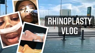 ETHNIC RHINOPLASTY  LIP LIFT VLOG IN TURKEY  TRAVELING ALONE SURGERY amp RECOVERY  DR BORA OK [upl. by Amitaf]