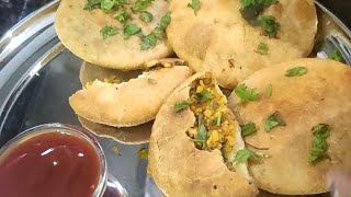 Crispy moong dal ki kasta kachori recipe bakery style [upl. by Alleda]