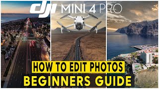 DJI Mini 4 Pro  HOW TO EDIT DRONE PHOTOS IN SECONDS [upl. by Suixela714]