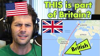 American Reacts to the Falkland Islands [upl. by Osithe412]