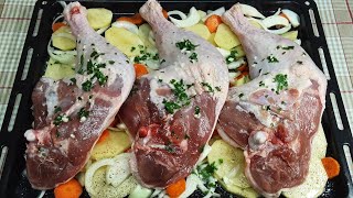 PATORRAS de PAVO al HORNO🍗😍 con pocos ingredientes JUGOSO 🍗😍 Receta fácil y DELICIOSA [upl. by Spiers]