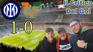 VLOG PARTITA SPECIALE INTER CLUB INTER  VENEZIA 10 LIVE REACTION DA SAN SIRO 🖤💙 [upl. by Ahsirak]