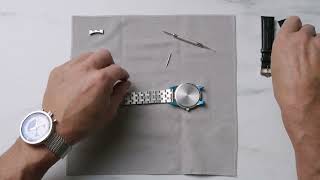 BULOVA  How To Change A Strap Instructions [upl. by Rhona]