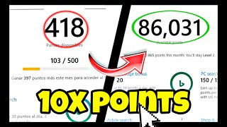 DO THIS To Get 10X MICROSOFT REWARDS Points FREE [upl. by Aldous]