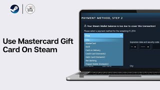 How To Use Mastercard Gift Card On Steam 2024 FULL GUIDE [upl. by Odnanreh350]