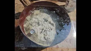 Quicklime mortar donut method [upl. by Cohlier300]