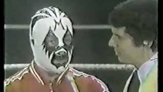 Vince McMahon interviews Mil Mascaras WWF Superstars promo  Rare [upl. by Henarat438]