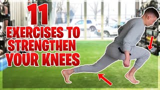 How to Have Strong Knees  11 Knee Strengthening Exercises for Footballers [upl. by Aibara]