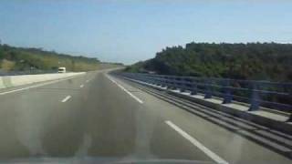 Autoroute A1 RabatTanger TimeLapse [upl. by Starobin]