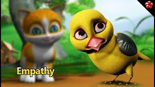 EMPATHY ♥ Kathu story for children ★ Malayalam cartoon stories [upl. by Hsiekal214]