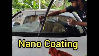 Windscreen Polishing Nanotechnology application [upl. by Etnaud]