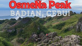 HIGHEST PEAK IN THE CEBU PROVINCE PHILIPPINES OSMEÑA PEAK at Badian Cebu [upl. by Fishback]