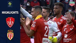 STADE BRESTOIS 29  AS MONACO 1  0  Highlights  SB29  ASM  20202021 [upl. by Yolanda]