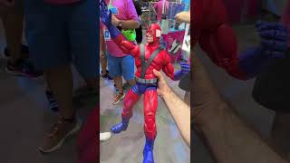 Throwing Around the Marvel Legends Haslab GiantMan at SDCC 2024 [upl. by Still500]