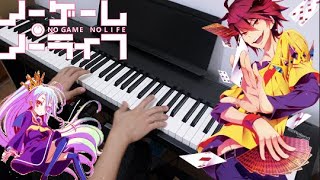 No Game No Life  Opening This Game  Piano [upl. by Raclima]