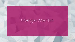 Margie Martin  appearance [upl. by Askari552]