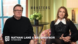 Nathan Lane amp Ari Graynor on Monsters The Lyle and Erik Menendez  Interview [upl. by Justicz]