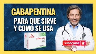 💊 GABAPENTINA 300 MG PARA QUE SIRVE FARMACOLOGÍA [upl. by Moran819]