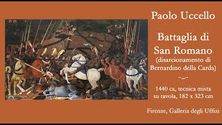 Battaglia di San Romano Paolo Uccello [upl. by Margalo435]