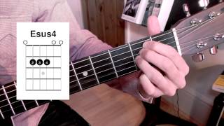 23 Sus4 Chords Beginners Guitar Lesson [upl. by Obbard234]