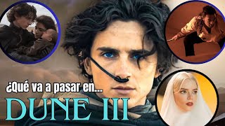 DUNE PARTE 3 ¿Qué va a pasar con Paul y Chani SPOILERS SEGÚN EL LIBRO [upl. by Airda]