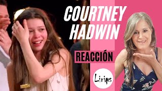 Courtney Hadwin  Americas Got Talent 2018  REACCIÓN [upl. by Ahsekyw]