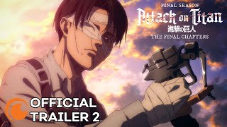 Attack on Titan Final Season THE FINAL CHAPTERS Special 1  OFFICIAL TRAILER 2 [upl. by Lorak]