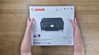 Canon Pixma TS5150 Unboxing [upl. by Naam]