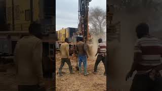 BOREHOLE DRILLING AT OKOLOWO AREAusa uk water drilling machine [upl. by Walsh]