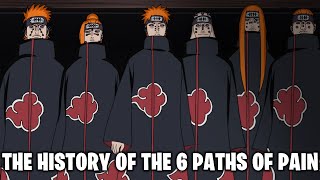 The History Of The Six Paths of Pain Naruto [upl. by Llehsal458]