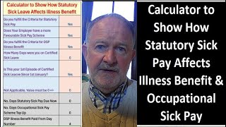 How to Calculate Statutory Sick Pay and Illness Benefit Entitlement [upl. by Villada571]