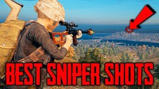 The Greatest PUBG Sniper Shots of 2017 [upl. by Larrej410]