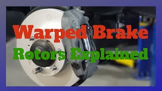 The Symptoms Of Warped Brake Rotor Explained [upl. by Beaufert]