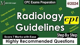 CPT Radiology Guidelines Related Questions [upl. by Moriarty]