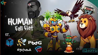 Human Fall Flat With Friends Live Tamil  பொங்கல் தின சிறப்பு நிகழ்ச்சி gamingturtles tamilgaming [upl. by Dralliw]