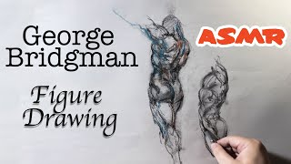 George Bridgman Figure Drawing ASMR [upl. by Shewchuk]