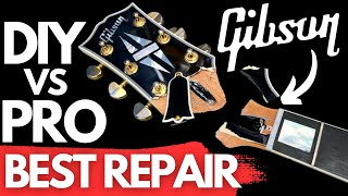 Gibson HEADSTOCK REPAIR PRO vs DIY [upl. by Asecnarf208]