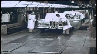 FORD  1958 EDSEL RANGER  Introduction of the Edsel  In the Ford Factory [upl. by Adnuahsal]