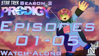 Star Trek Prodigy S2 Watch Along Episodes 15 [upl. by Anaya608]