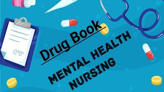 Mental health nursing Drug book [upl. by Aennil]