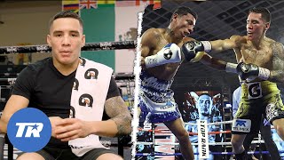 Oscar Valdez Reacts to His Highlight Reel Knockout of Miguel Berchelt [upl. by Agostino300]