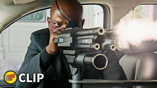 Nick Fury quotWant To See My Leasequot Scene  Captain America The Winter Soldier 2014 Movie Clip HD 4K [upl. by Agnew]