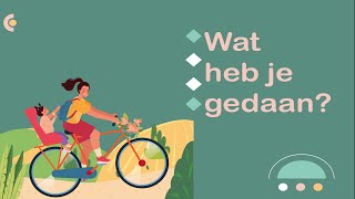 Wat heb je in de paasmeivakantie gedaan perfectum vtt NT2 learndutch Waystage 12 A2 [upl. by Henryetta863]