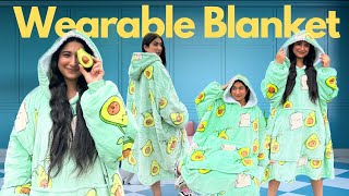 I WORE BLANKET IN PUBLIC  THE OODIE REVIEW AND TRY ON 🥑  BEST FIT FOR WINTERS  IS IT WORTH IT [upl. by Ekez]