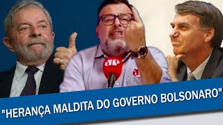 JOVEM PAN DESMASCARA BOLSONARISTAS AO VIVO SOBRE DÉFICIT NO PRIMEIRO ANO DO GOVERNO LULA [upl. by Oiuqise820]