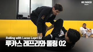 2018 루카스 레프리 세미나 스파링 2번째 영상 2018 Lucas Lepri Seminar in Korea Sparring Session 02 [upl. by Oigroeg]