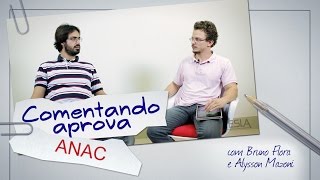 Comentando Aprova  Prova Concurso ANAC [upl. by Ane777]